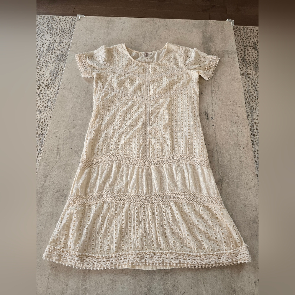 NOT FOR SALE Sundance Cream Lace Dress